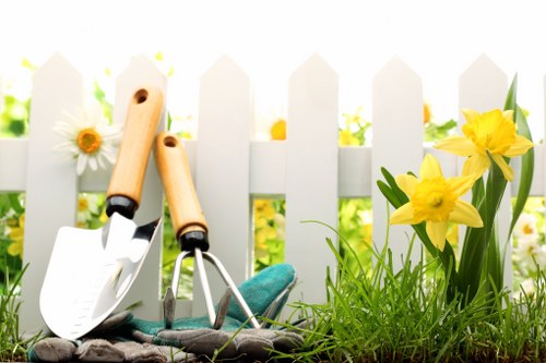 Modern fence design for Church End homes and commercial spaces
